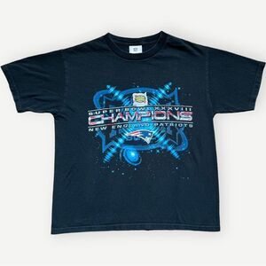 NFL New England Patriots 2003 Super Bowl Champions T-Shirt. Tee. 14/16. 14. 16.